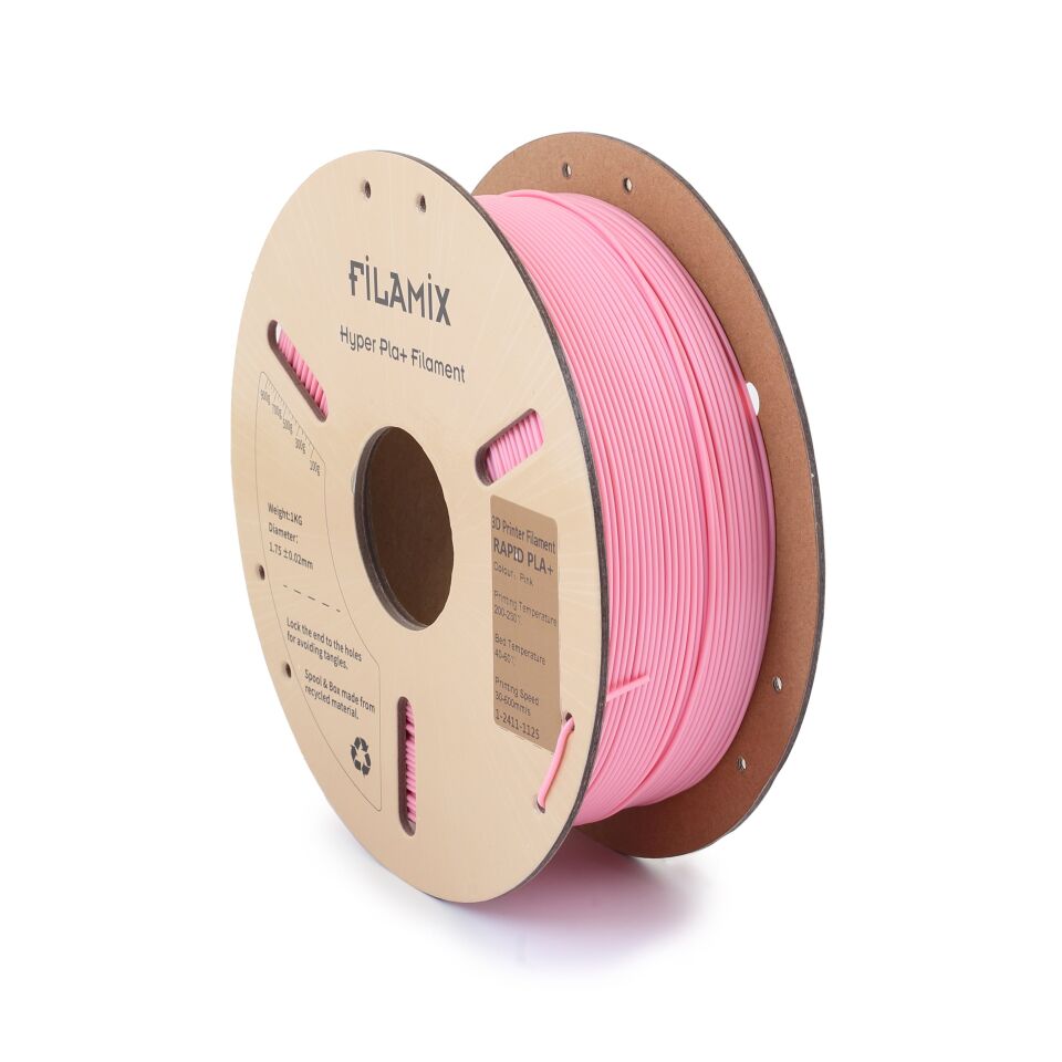 FİLAMİX Hyper PLA+ Pembe Filament 1,75mm 1kg - bisiparisver