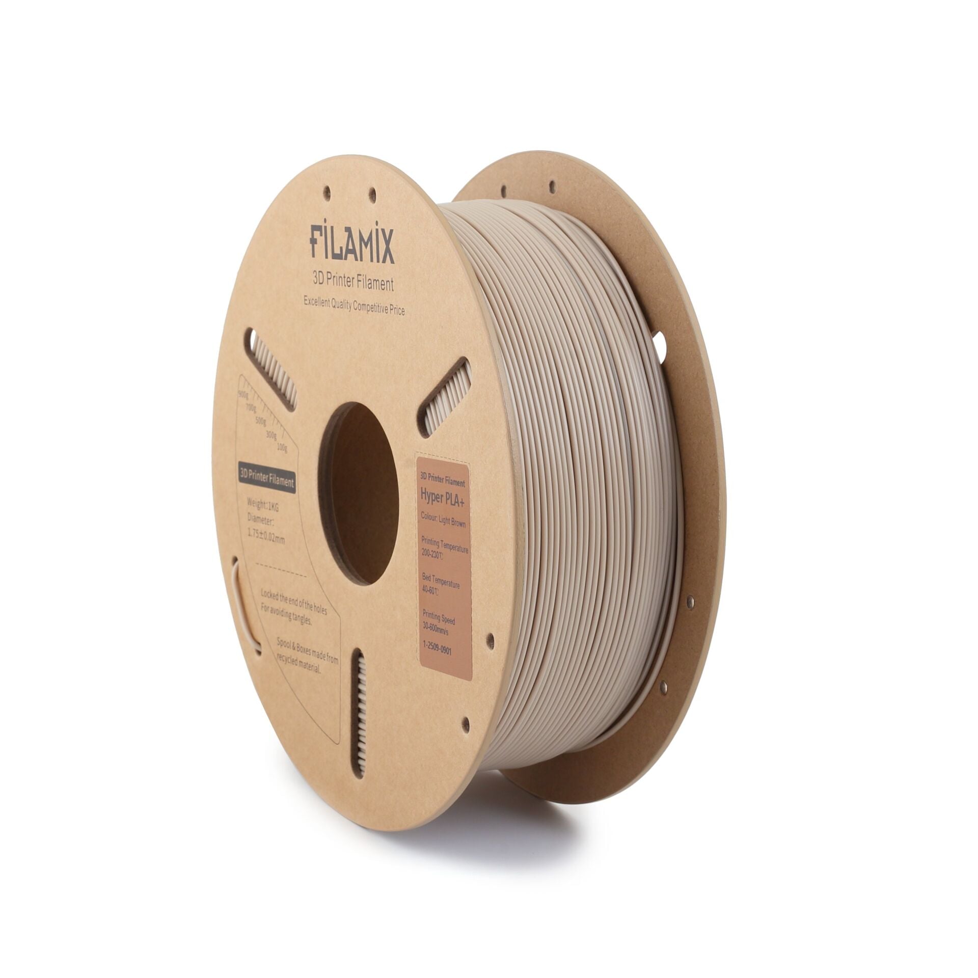 FİLAMİX Hyper PLA+ Açık Kahverengi Filament 1,75mm 1kg - bisiparisver