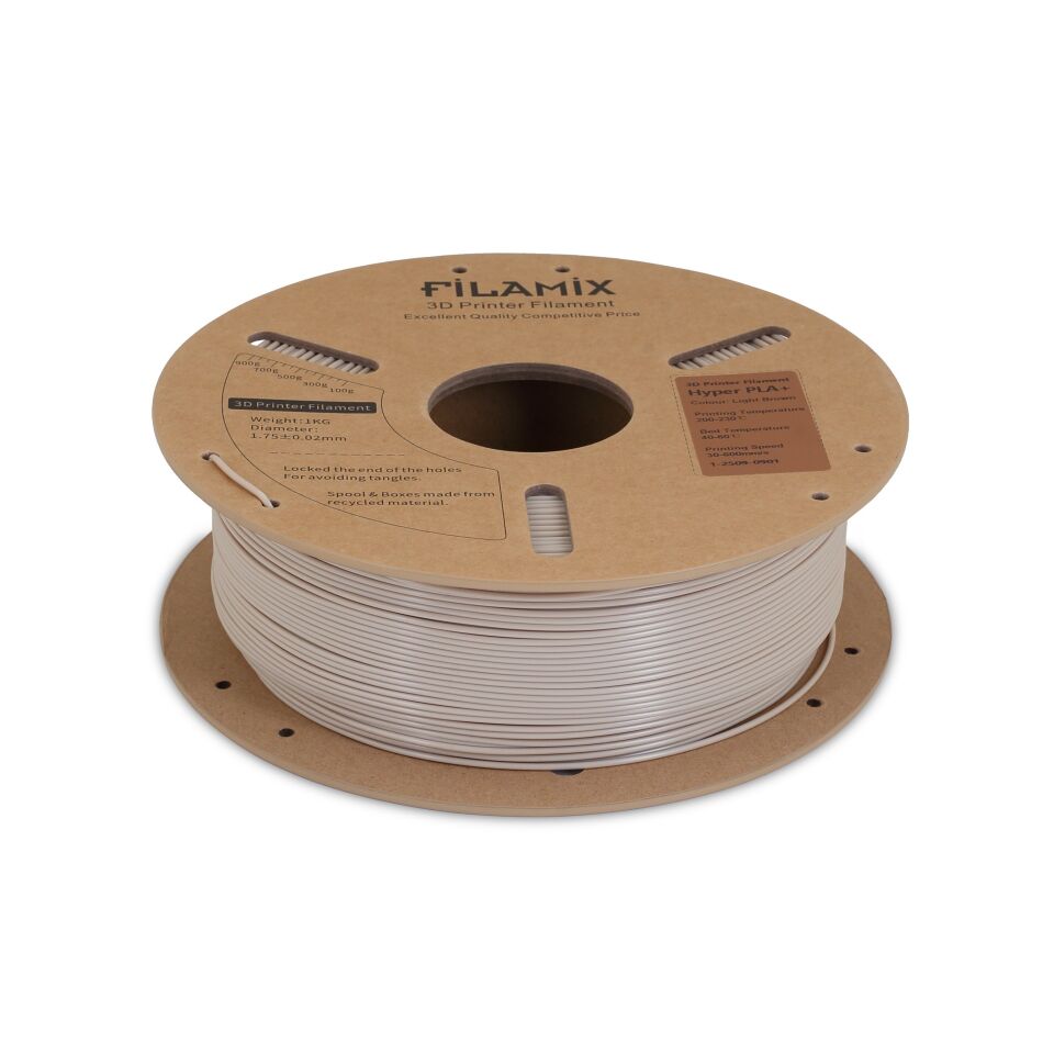 FİLAMİX Hyper PLA+ Açık Kahverengi Filament 1,75mm 1kg - bisiparisver