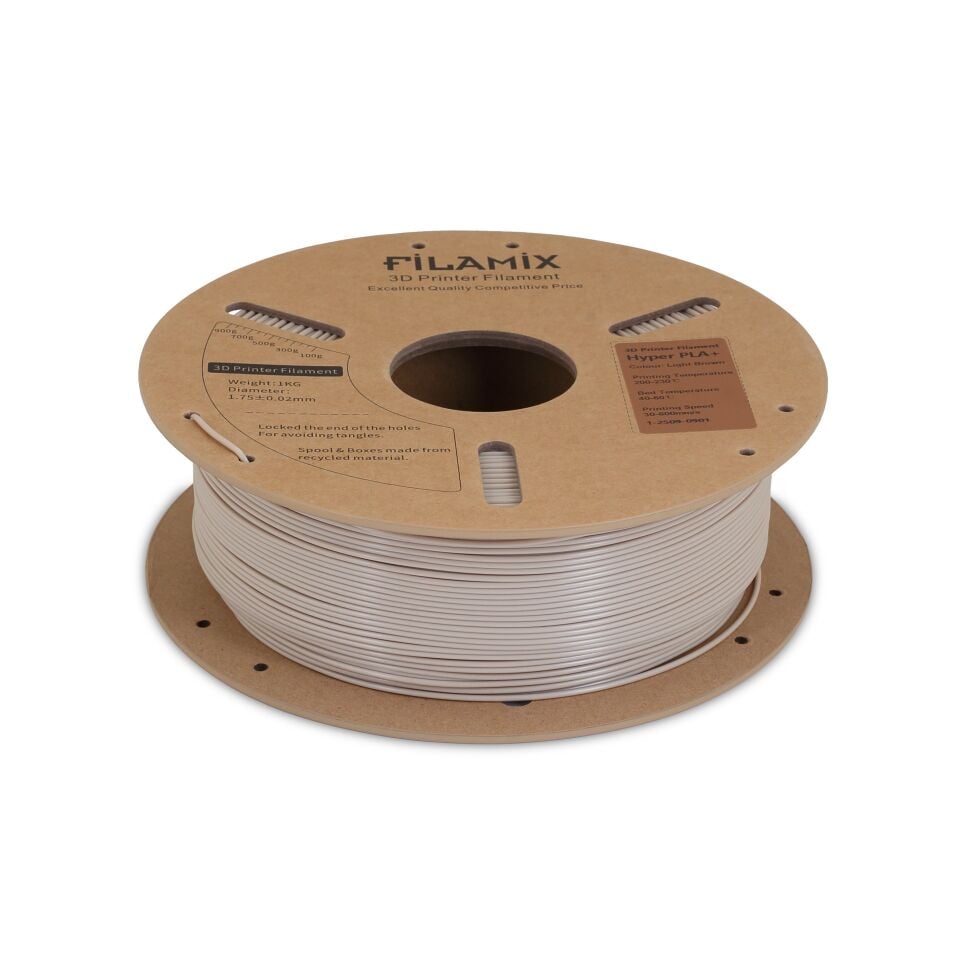 FİLAMİX Hyper PLA+ Açık Kahverengi Filament 1,75mm 1kg - bisiparisver