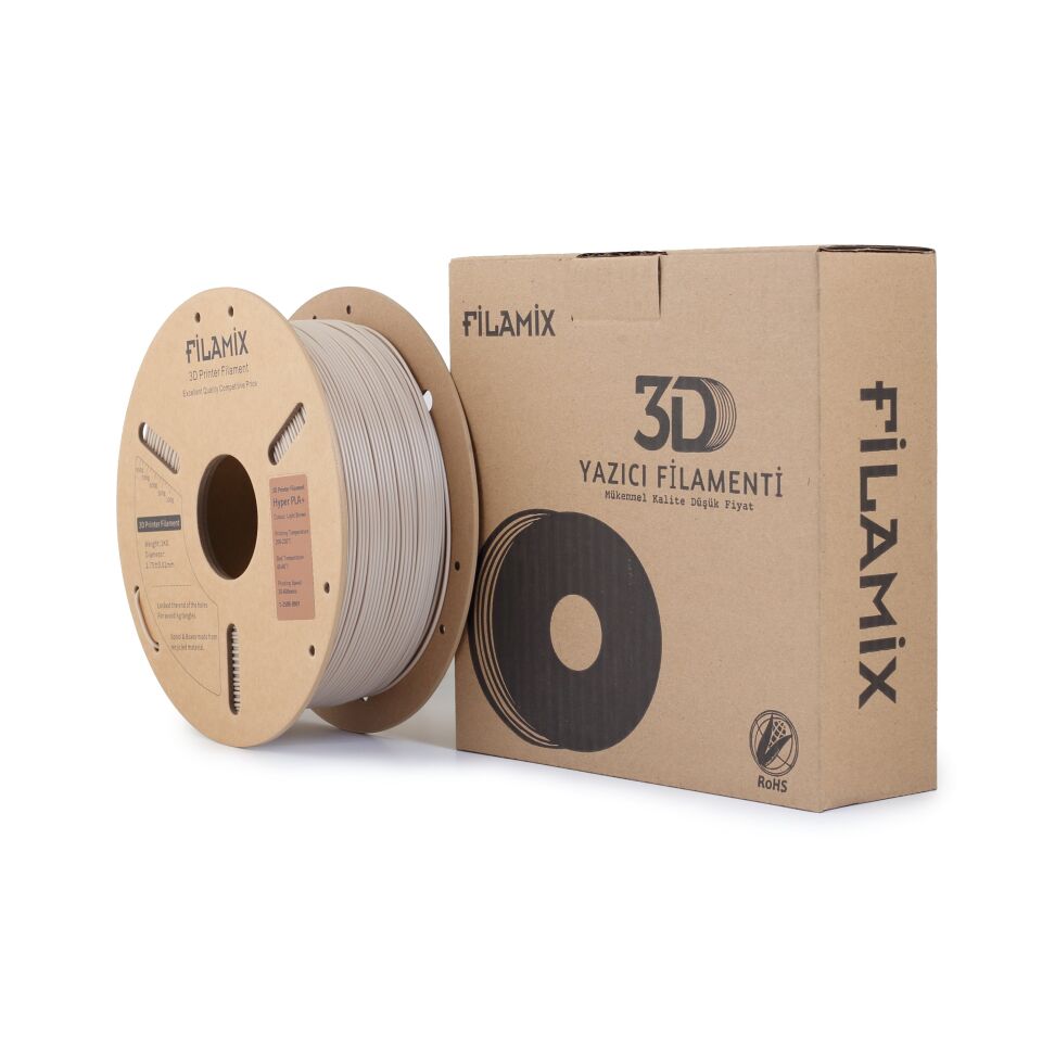 FİLAMİX Hyper PLA+ Açık Kahverengi Filament 1,75mm 1kg - bisiparisver