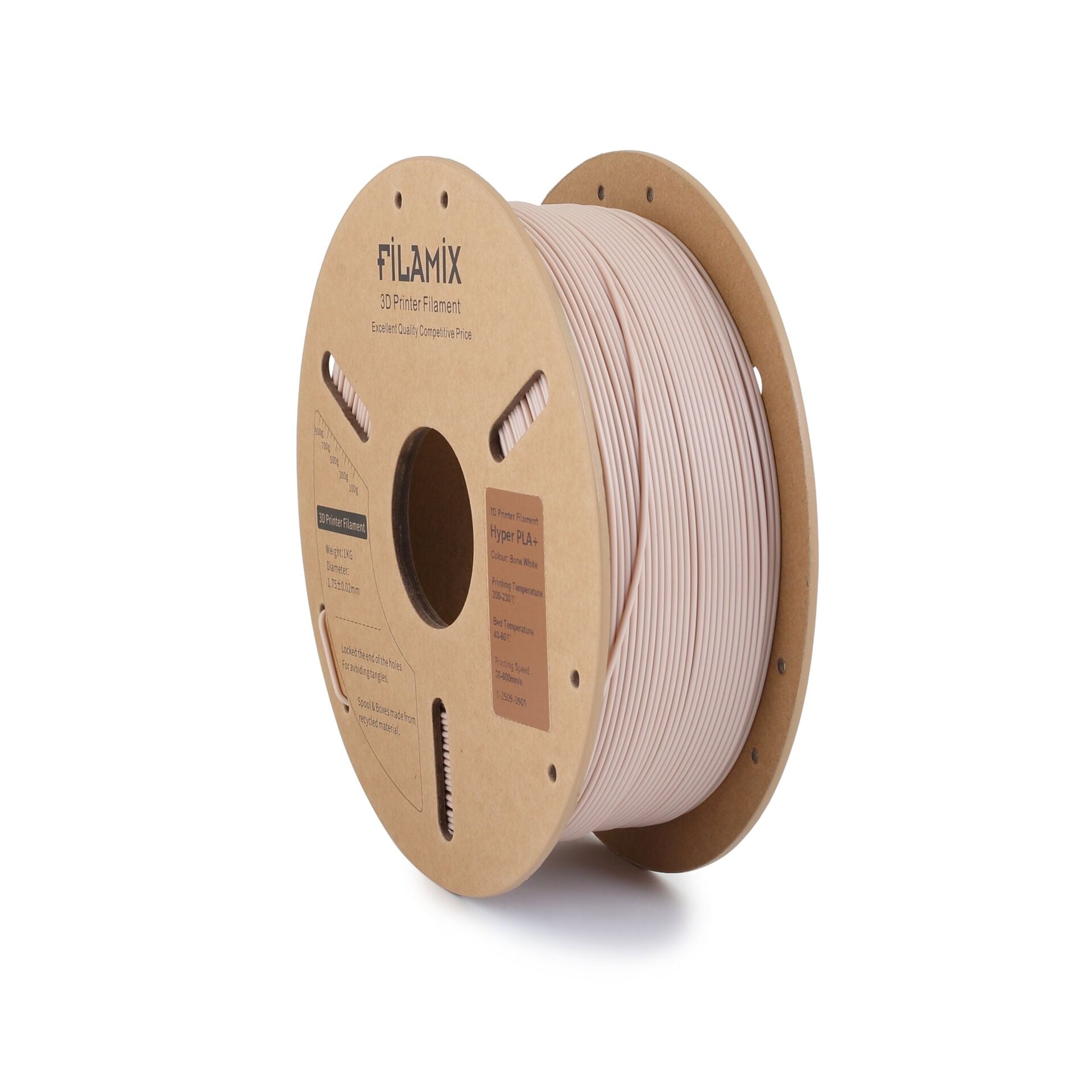 FİLAMİX Hyper PLA+ Kemik Beyazı Filament 1,75mm 1kg - bisiparisver