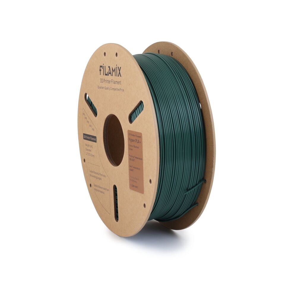 FİLAMİX Hyper PLA+ Gece Yeşili Filament 1,75mm 1kg - bisiparisver