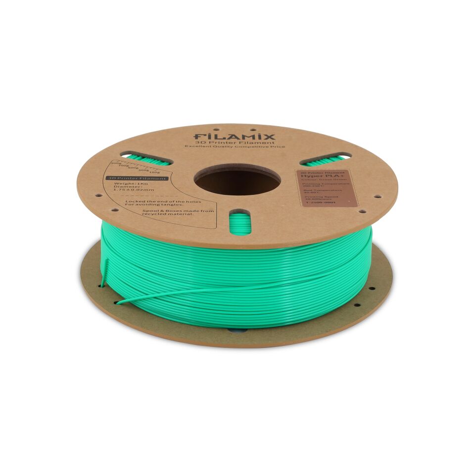 FİLAMİX Hyper PLA+ Çimen Yeşili Filament 1,75mm 1kg - bisiparisver
