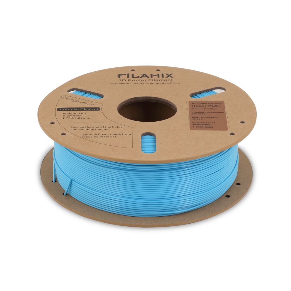 FİLAMİX Hyper PLA+ Gök Mavisi Filament 1,75mm 1kg - bisiparisver