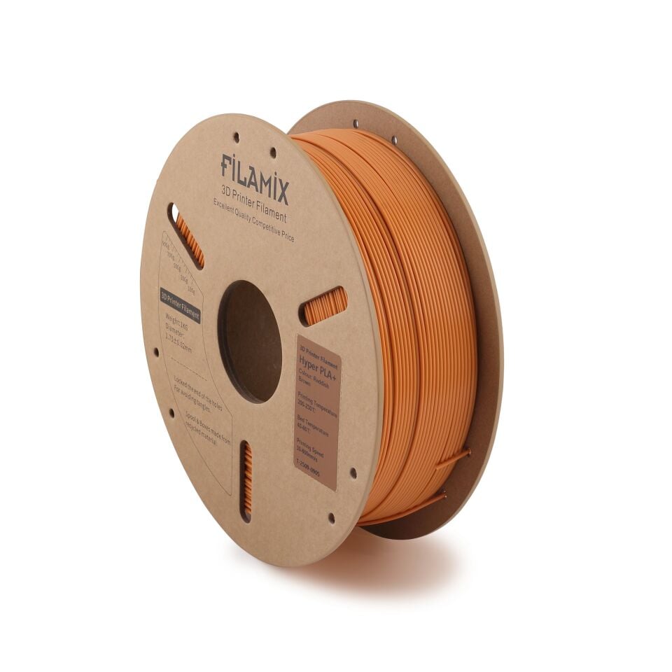 FİLAMİX Hyper PLA+ Kızıl Kahverengi Filament 1,75mm 1kg - bisiparisver