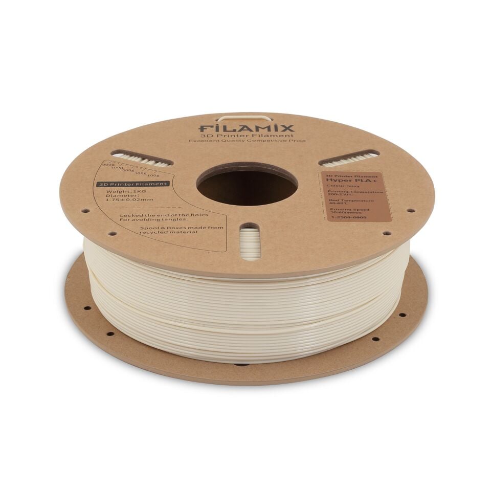 FİLAMİX Hyper PLA+ Fildişi Filament 1,75mm 1kg - bisiparisver