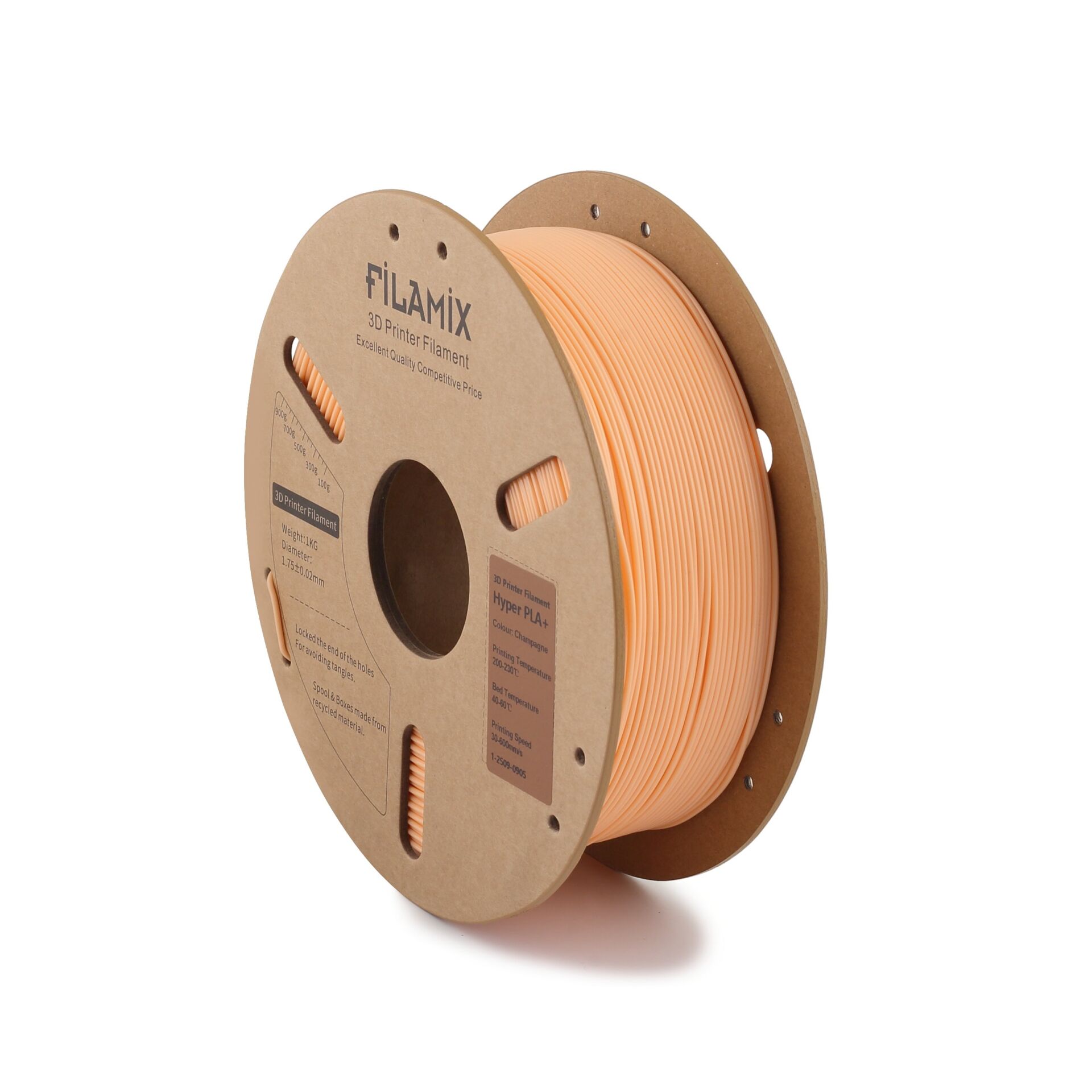 FİLAMİX Hyper PLA+ Şampanya Rengi Filament 1,75mm 1kg - bisiparisver