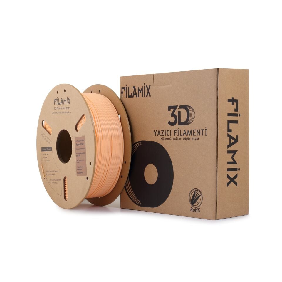 FİLAMİX Hyper PLA+ Şampanya Rengi Filament 1,75mm 1kg - bisiparisver