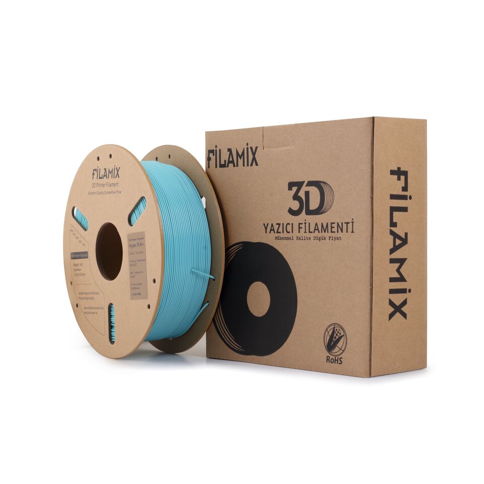 FİLAMİX Hyper PLA+ Camgöbeği Yeşili Filament 1,75mm 1kg - bisiparisver