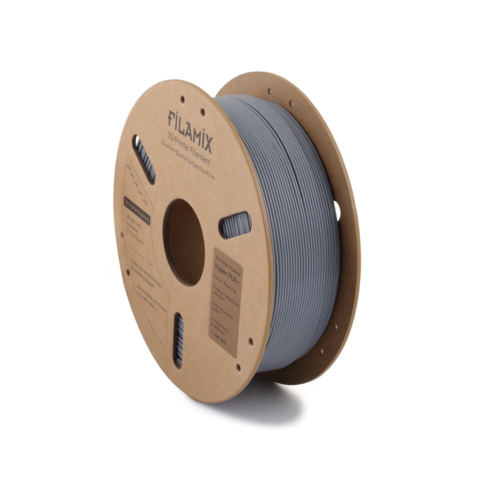 FİLAMİX Hyper PLA+ Taş Gri Filament 1,75mm 1kg - bisiparisver