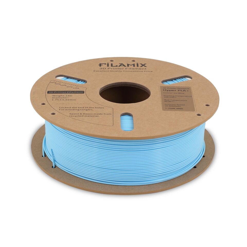 FİLAMİX Hyper PLA+ Buz Mavisi Filament 1,75mm 1kg - bisiparisver