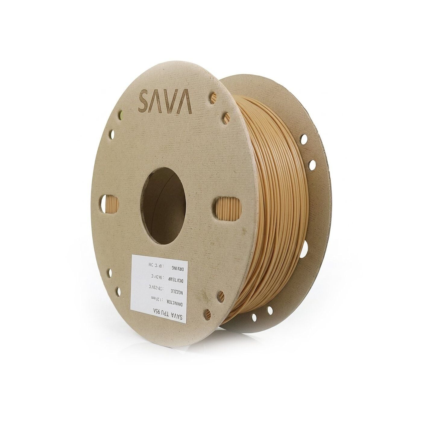 SAVA TPU 95A Krem (Ten) Filament 1,75mm 800g - bisiparisver