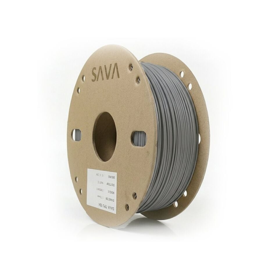 SAVA TPU 95A Gri Filament 1,75mm 800g - bisiparisver
