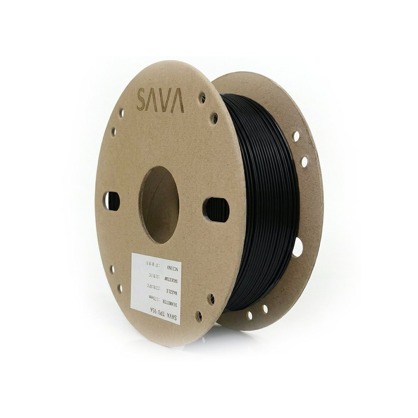 SAVA TPU 95A Siyah Filament 1,75mm 800g - bisiparisver