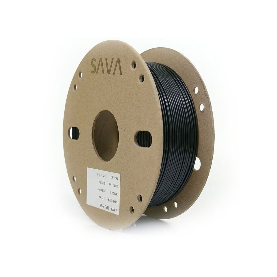 SAVA TPU 95A Antrasit Filament 1,75mm 800g - bisiparisver