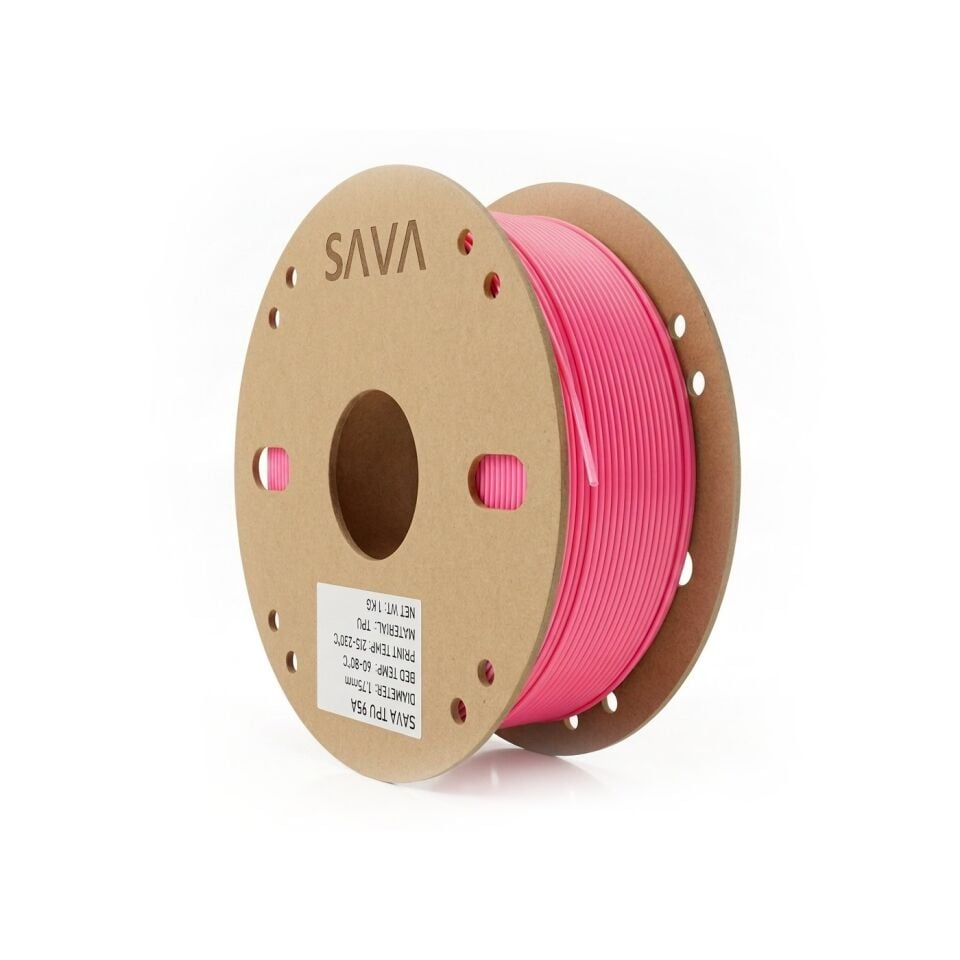 SAVA TPU 95A Neon Fuşya Filament 1,75mm 800g - bisiparisver