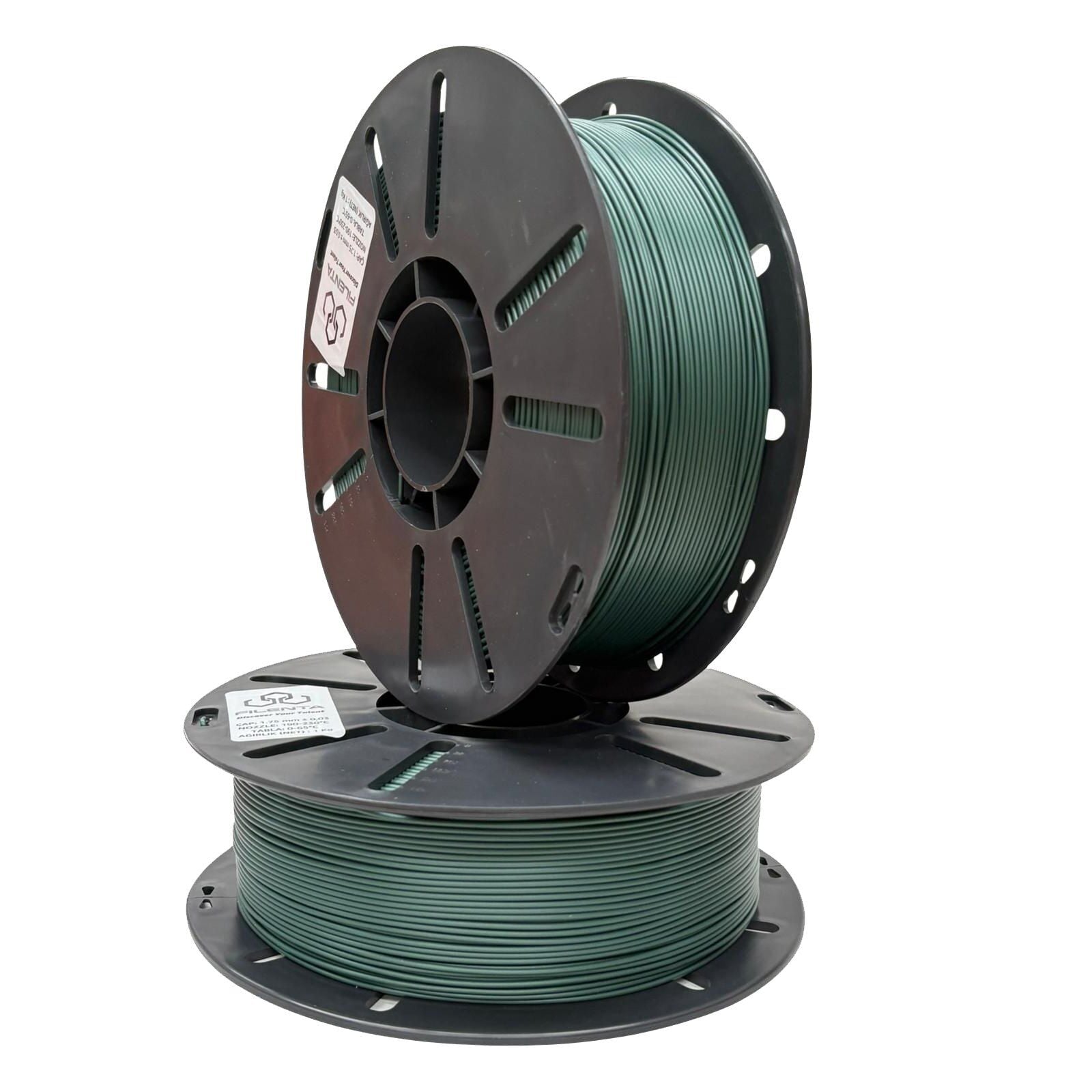 FILENTA PLA Premium Petrol Yeşili Filament 1,75mm 1kg - bisiparisver