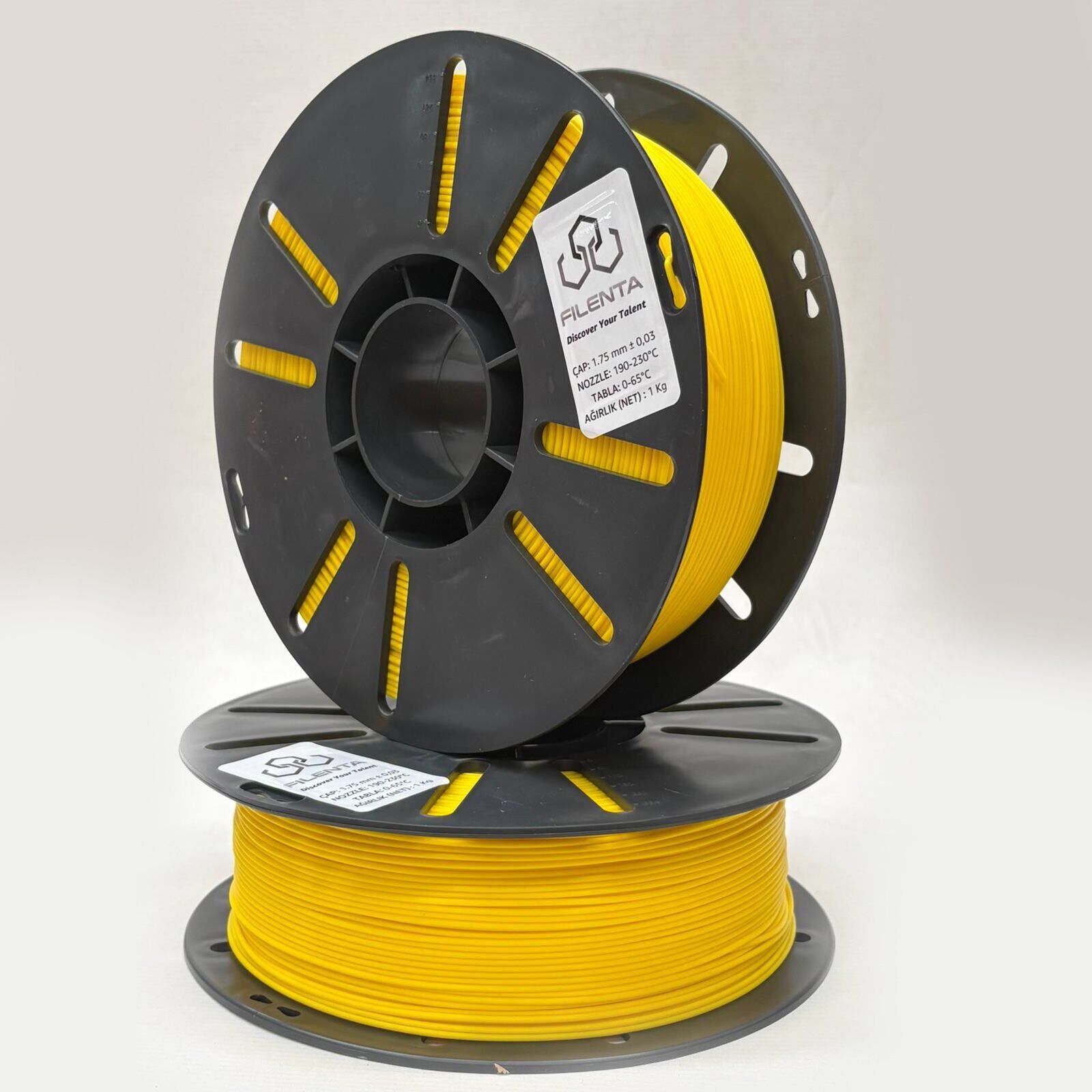 FILENTA PETG Sarı Filament 1,75mm 1kg - bisiparisver
