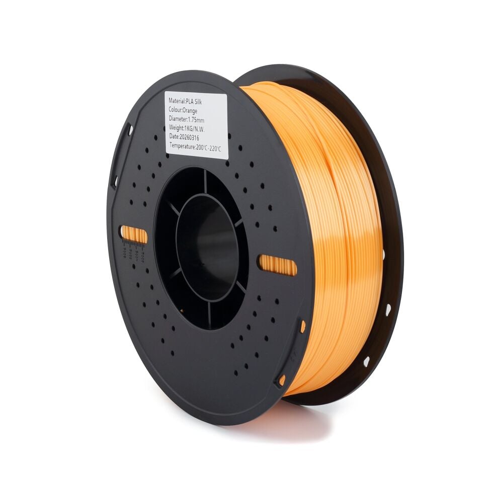 FİLAMİX PLA SILK Turuncu Filament 1,75mm 1kg - bisiparisver