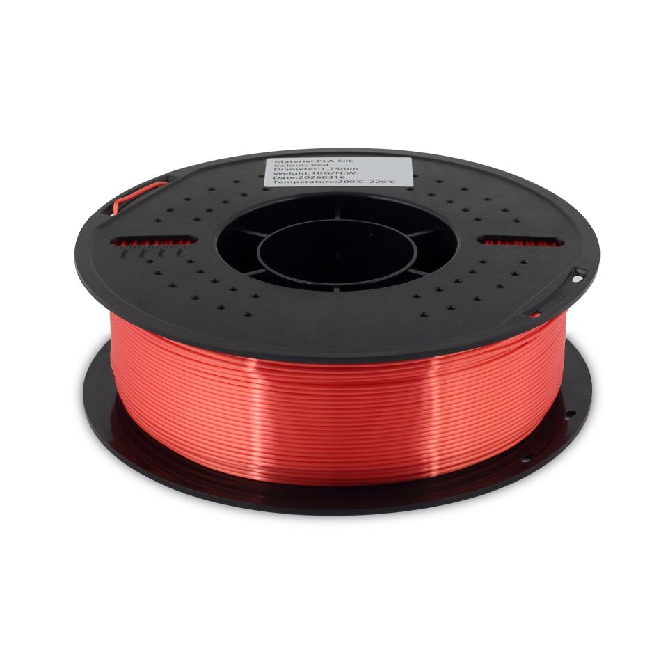 FİLAMİX PLA SILK Kırmızı Filament 1,75mm 1kg - bisiparisver