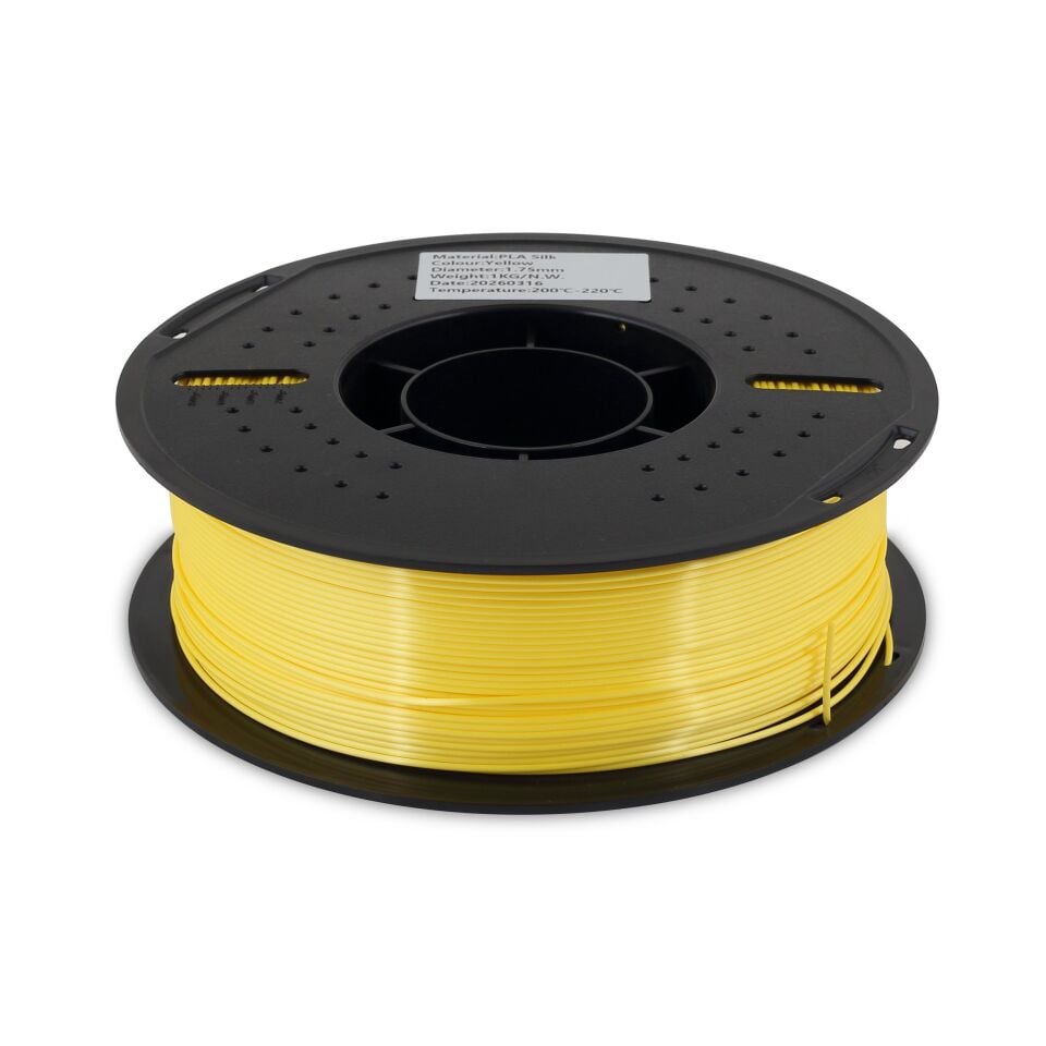FİLAMİX PLA SILK Sarı Filament 1,75mm 1kg - bisiparisver