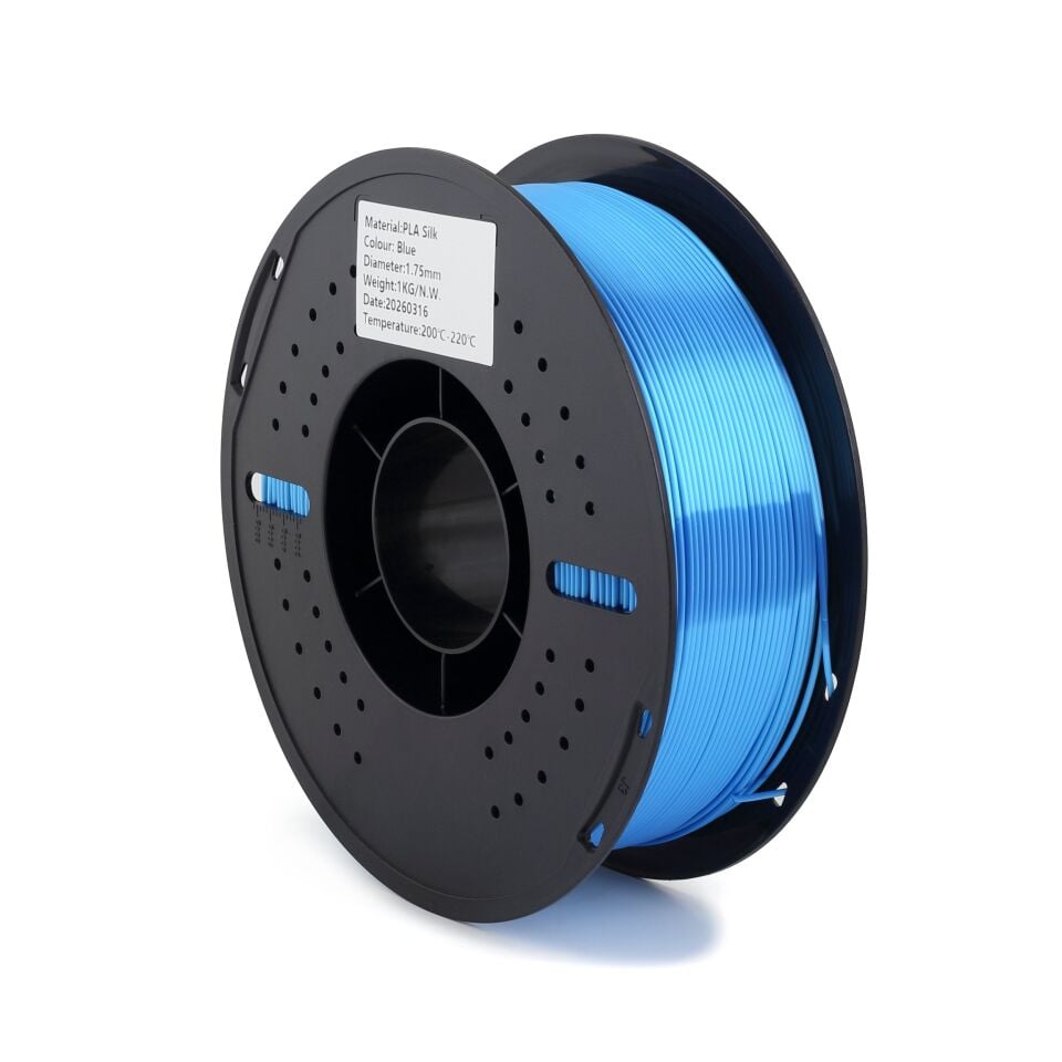 FİLAMİX PLA SILK Mavi Filament 1,75mm 1kg - bisiparisver
