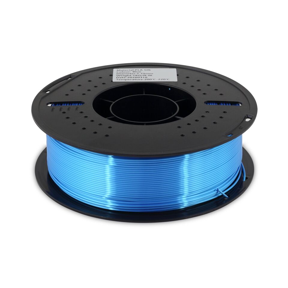 FİLAMİX PLA SILK Mavi Filament 1,75mm 1kg - bisiparisver