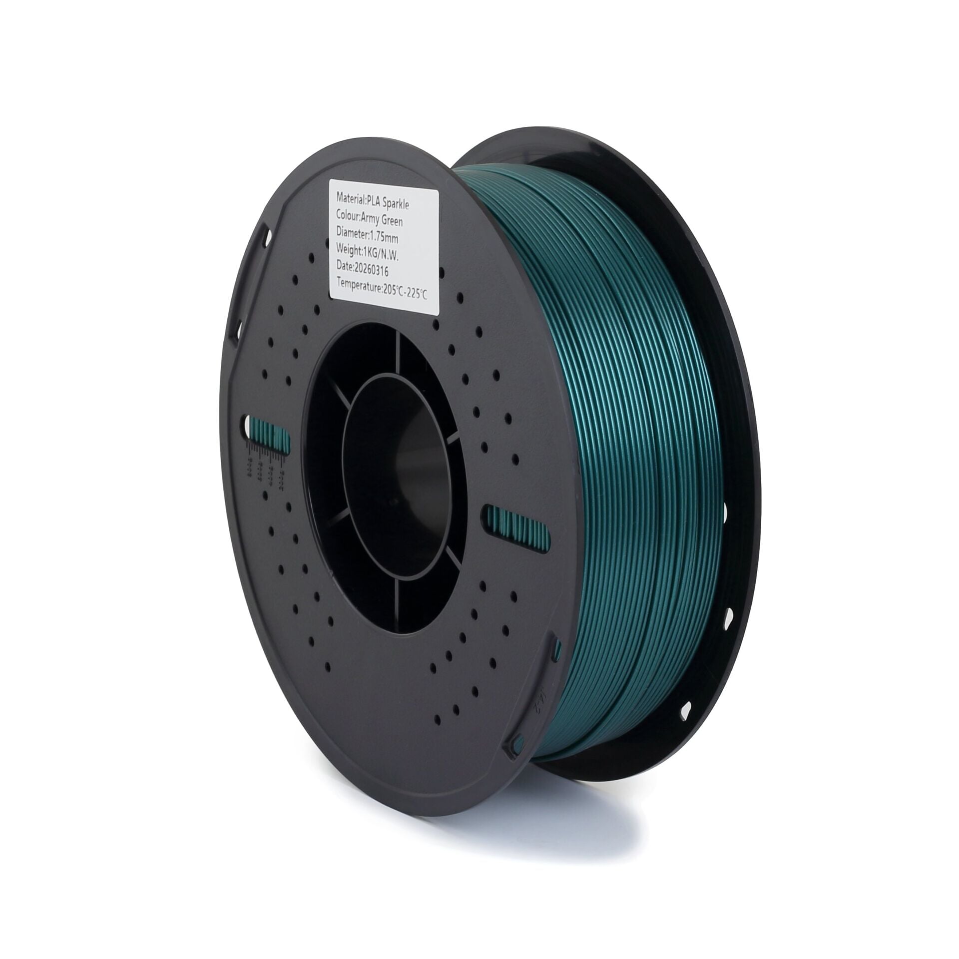 FİLAMİX PLA Sparkle Asker Yeşili Filament 1,75mm 1kg - bisiparisver