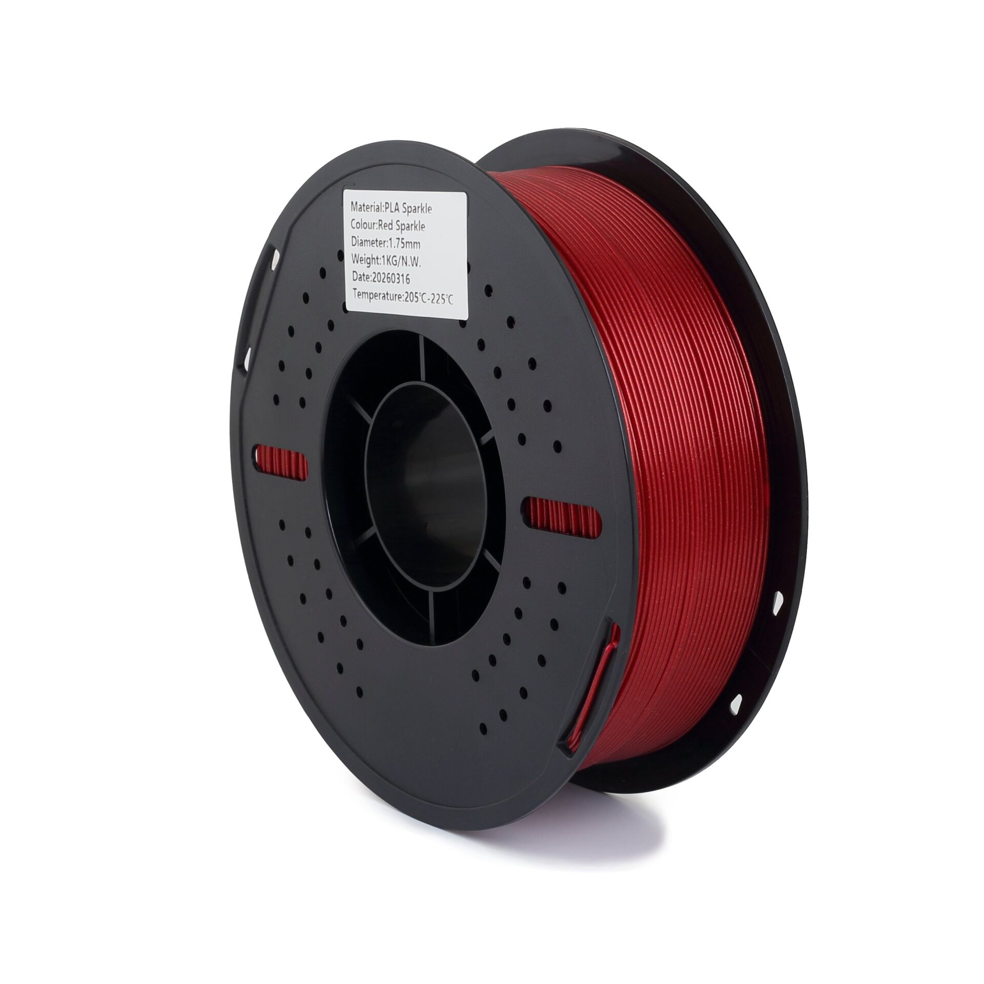 FİLAMİX PLA Sparkle Kırmızı Filament 1,75mm 1kg - bisiparisver