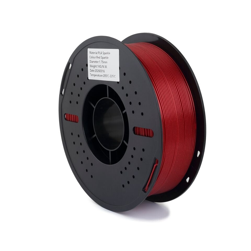 FİLAMİX PLA Sparkle Kırmızı Filament 1,75mm 1kg - bisiparisver