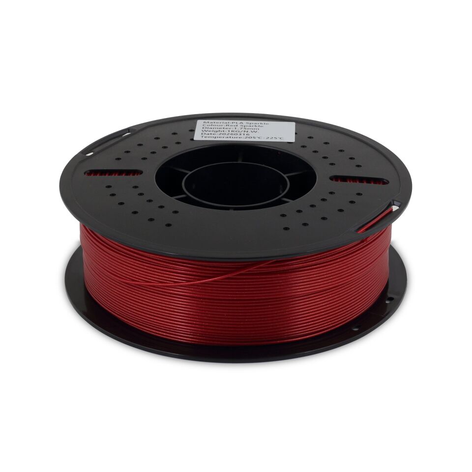 FİLAMİX PLA Sparkle Kırmızı Filament 1,75mm 1kg - bisiparisver