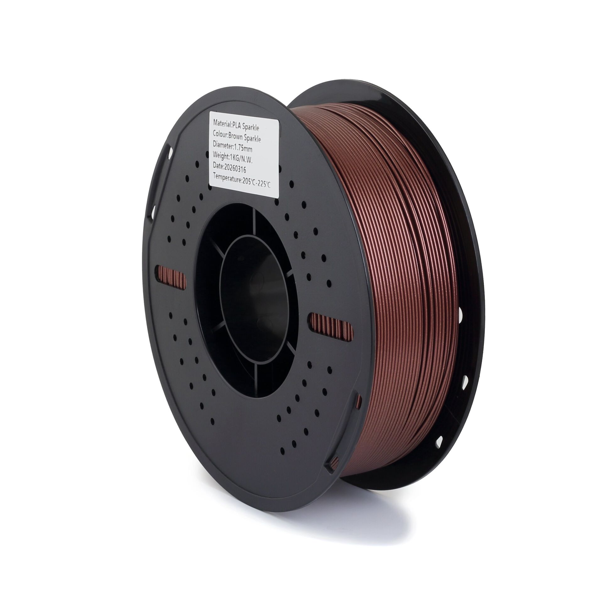 FİLAMİX PLA Sparkle Kahverengi Filament 1,75mm 1kg - bisiparisver