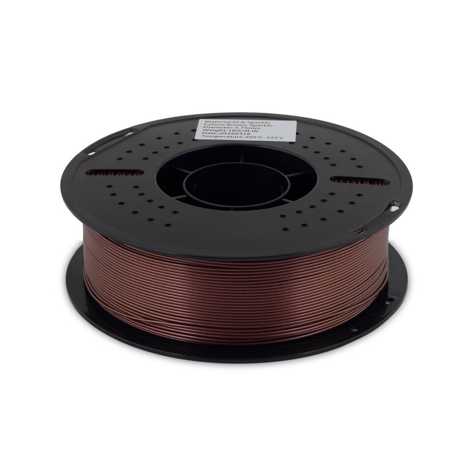 FİLAMİX PLA Sparkle Kahverengi Filament 1,75mm 1kg - bisiparisver