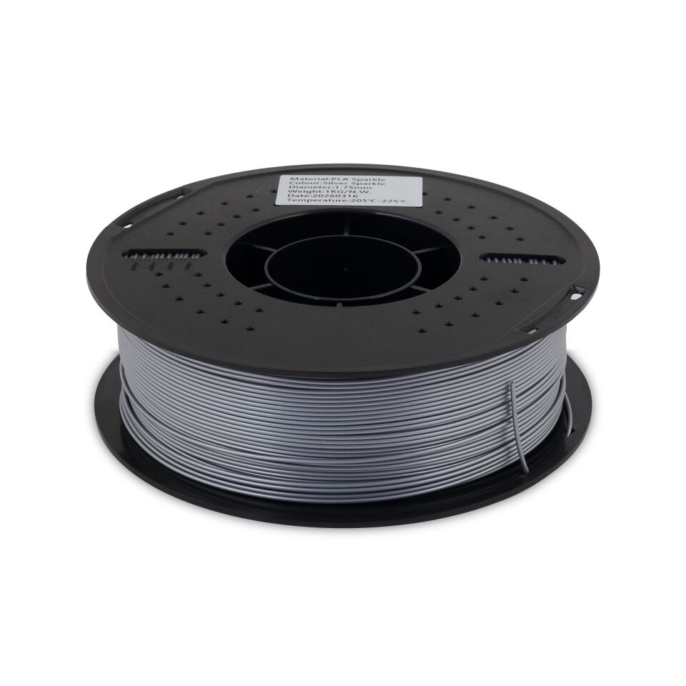 FİLAMİX PLA Sparkle Gümüş Filament 1,75mm 1kg - bisiparisver
