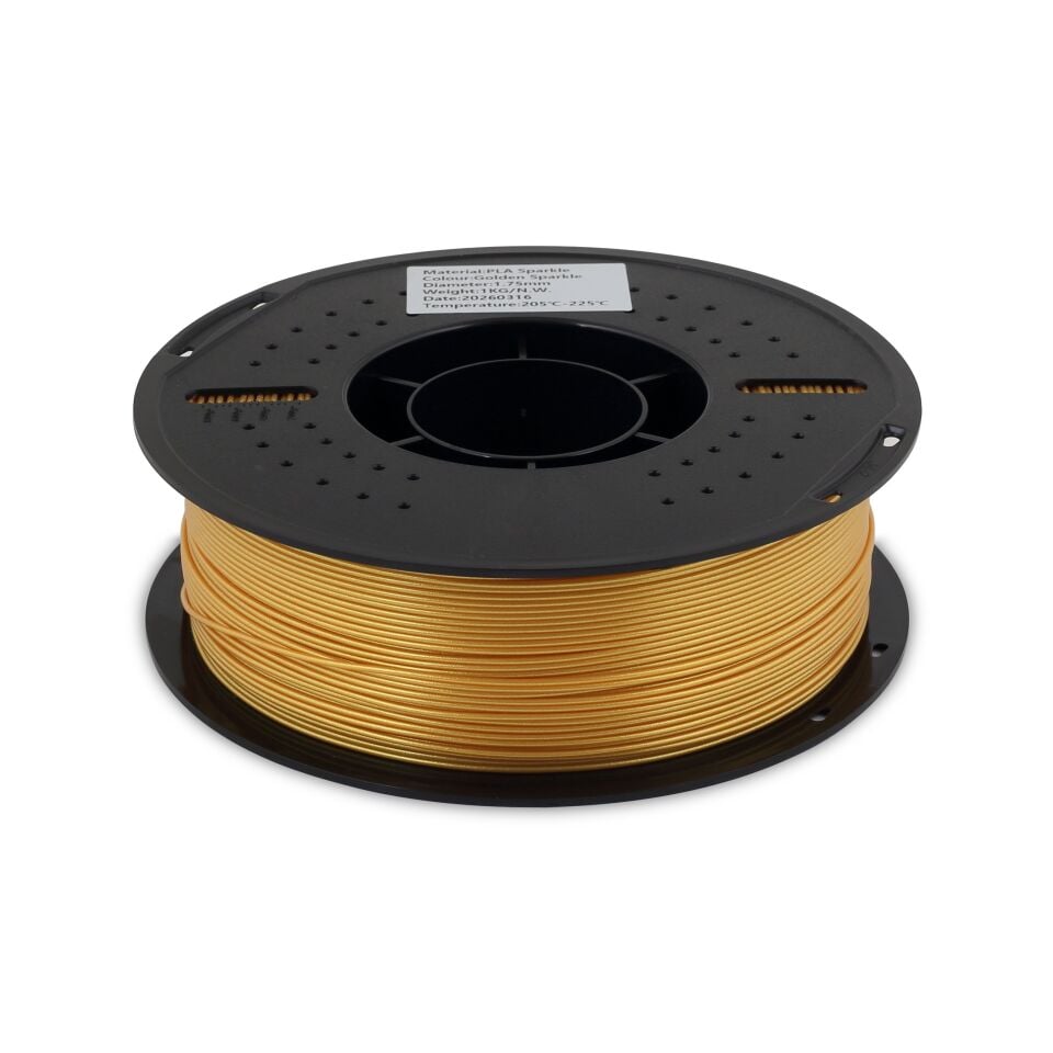 FİLAMİX PLA Sparkle Altın Filament 1,75mm 1kg - bisiparisver