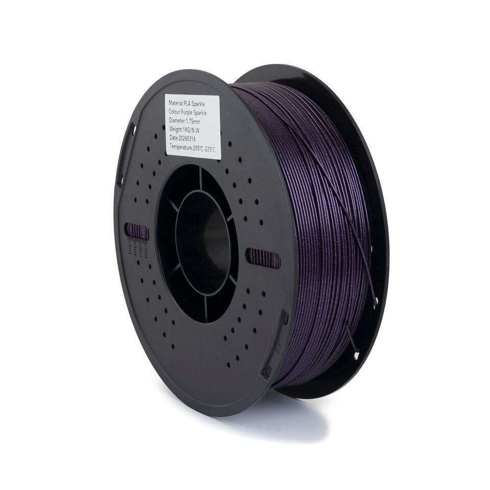 FİLAMİX PLA Sparkle Mor Filament 1,75mm 1kg - bisiparisver