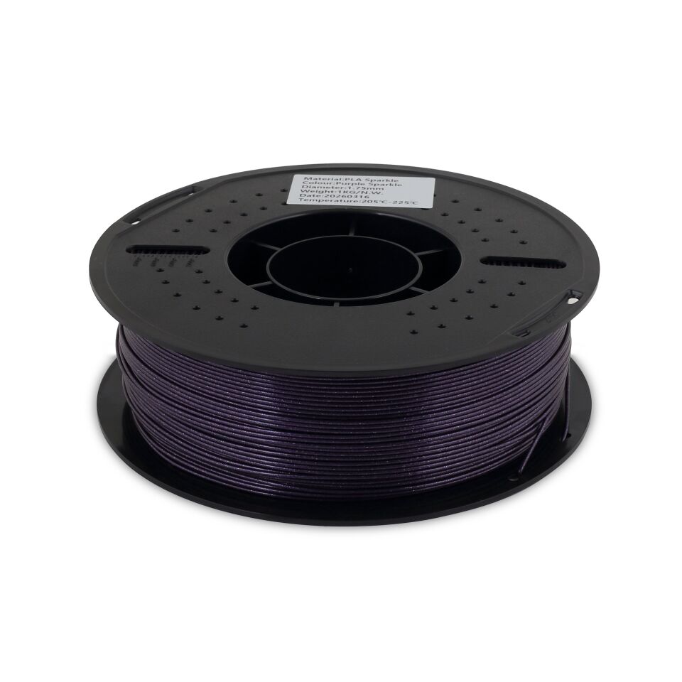 FİLAMİX PLA Sparkle Mor Filament 1,75mm 1kg - bisiparisver