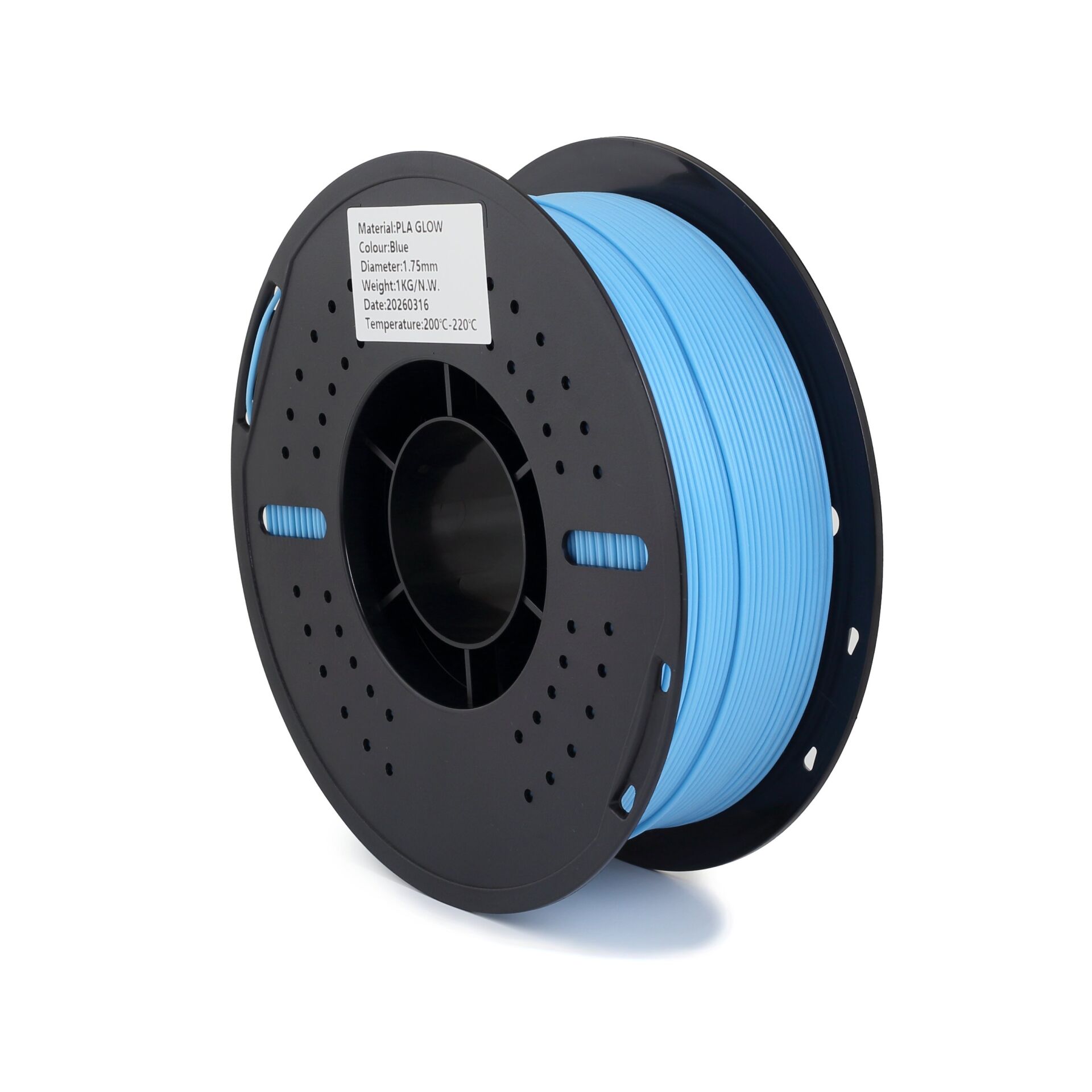 FİLAMİX PLA Glow Mavi Filament 1,75mm 1kg - bisiparisver