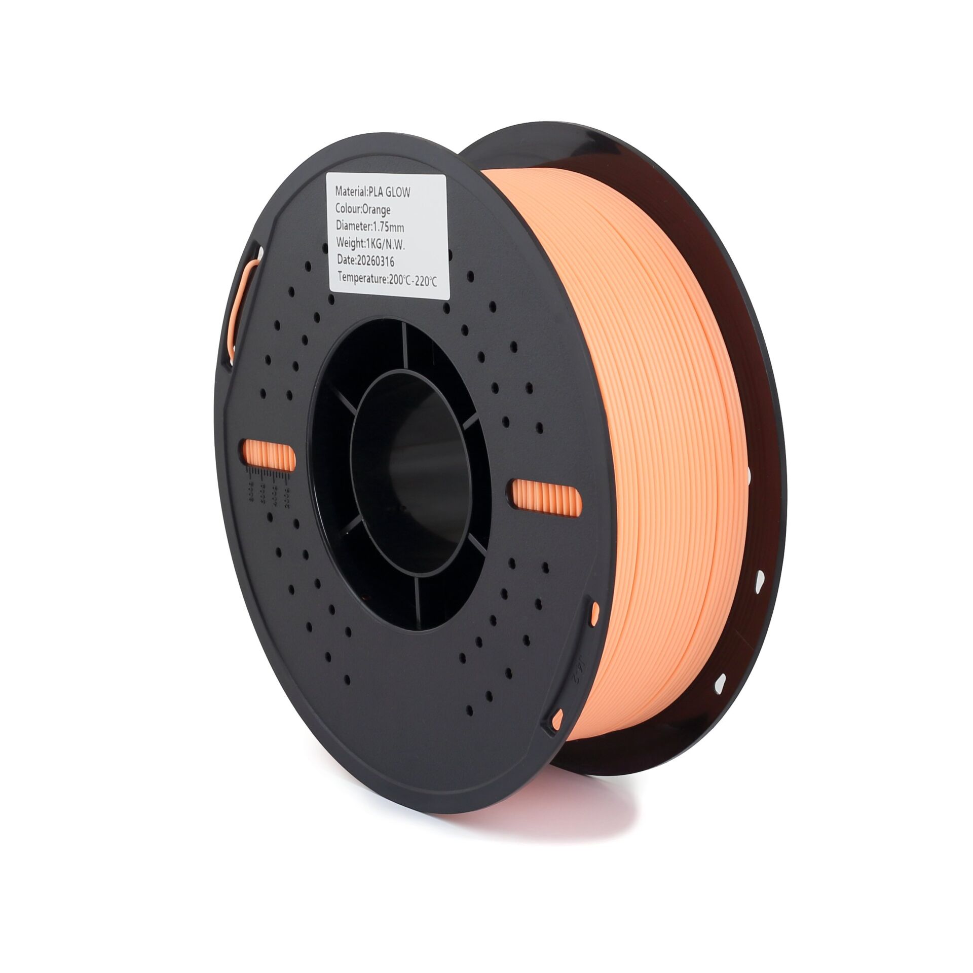 FİLAMİX PLA Glow Turuncu Filament 1,75mm 1kg - bisiparisver