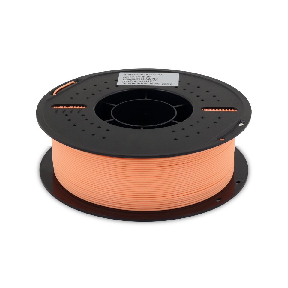 FİLAMİX PLA Glow Turuncu Filament 1,75mm 1kg - bisiparisver