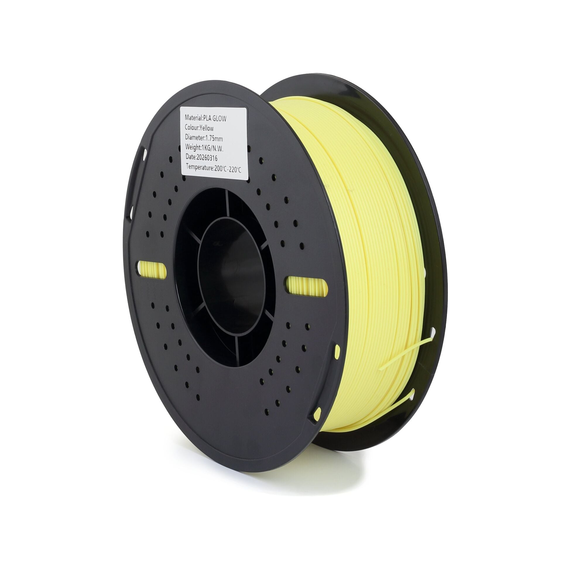 FİLAMİX PLA Glow Sarı Filament 1,75mm 1kg - bisiparisver
