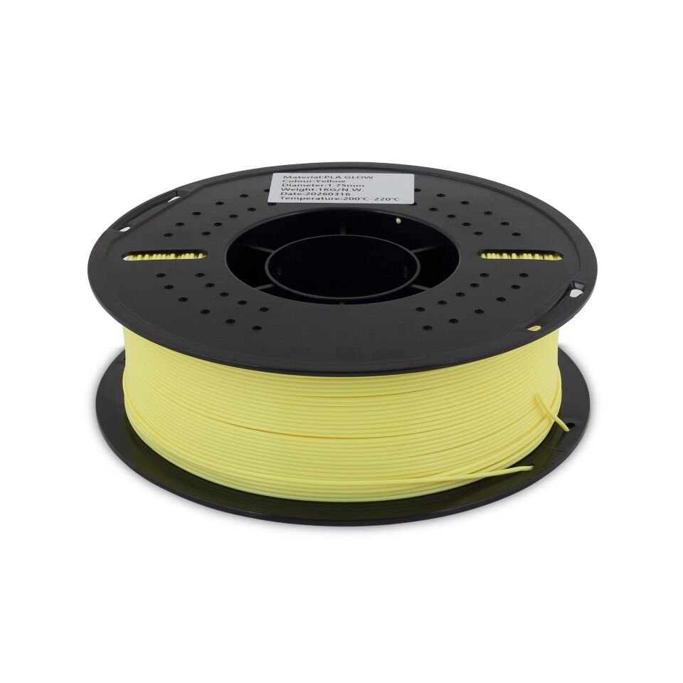 FİLAMİX PLA Glow Sarı Filament 1,75mm 1kg - bisiparisver