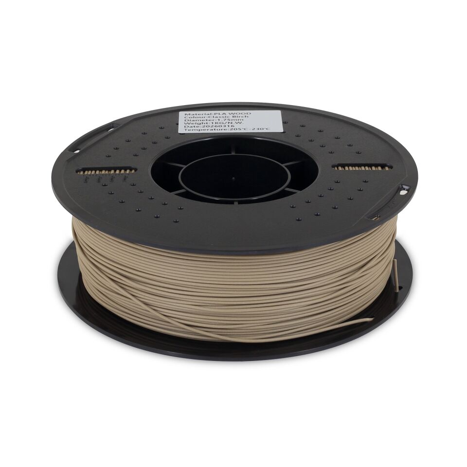FİLAMİX PLA Wood Klasik Huş Filament 1,75mm 1kg - bisiparisver
