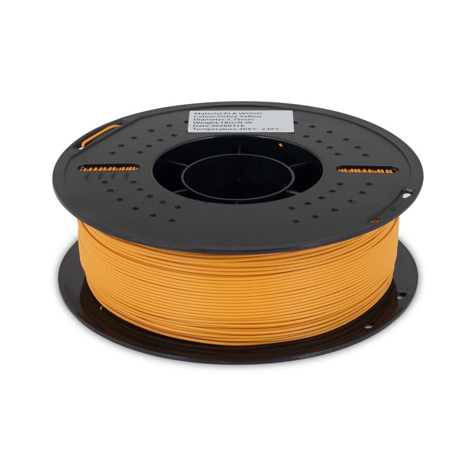 FİLAMİX PLA Wood Toprak Sarısı Filament 1,75mm 1kg - bisiparisver