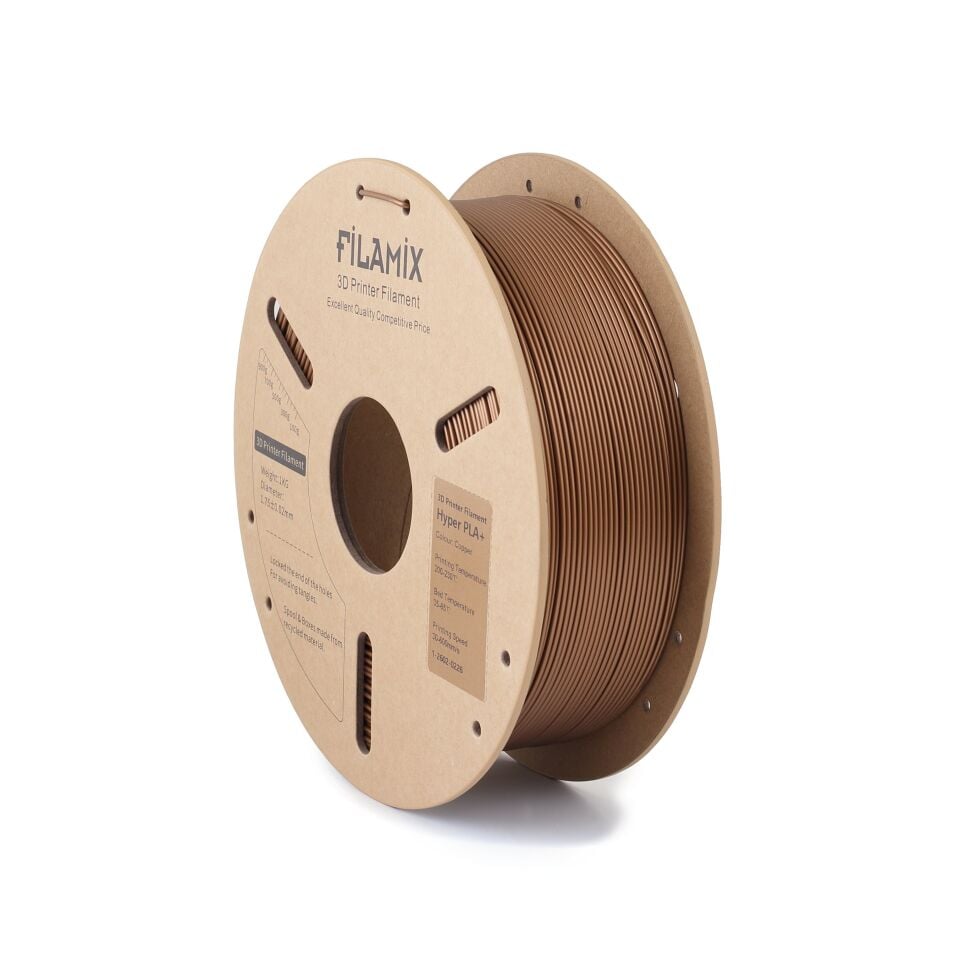 FİLAMİX Hyper PLA+ Bakır Rengi Filament 1,75mm 1kg - bisiparisver