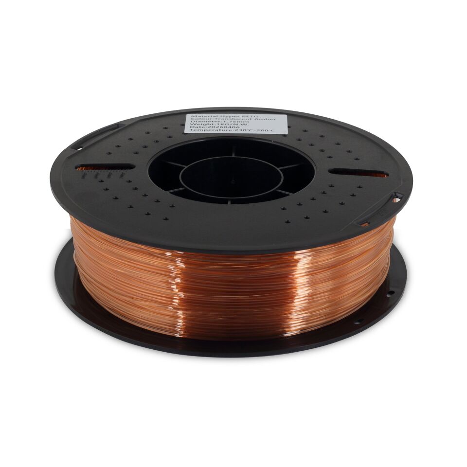 FİLAMİX Hyper PETG Yarı Saydam Kehribar (Tanslucent Amber) Filament 1,75mm 1kg - bisiparisver