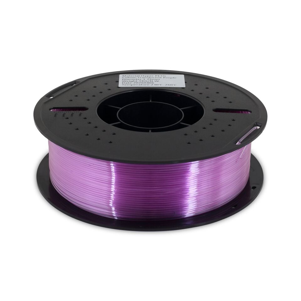 FİLAMİX Hyper PETG Yarı Saydam Mor (Translucent Purple) Filament 1,75mm 1kg - bisiparisver