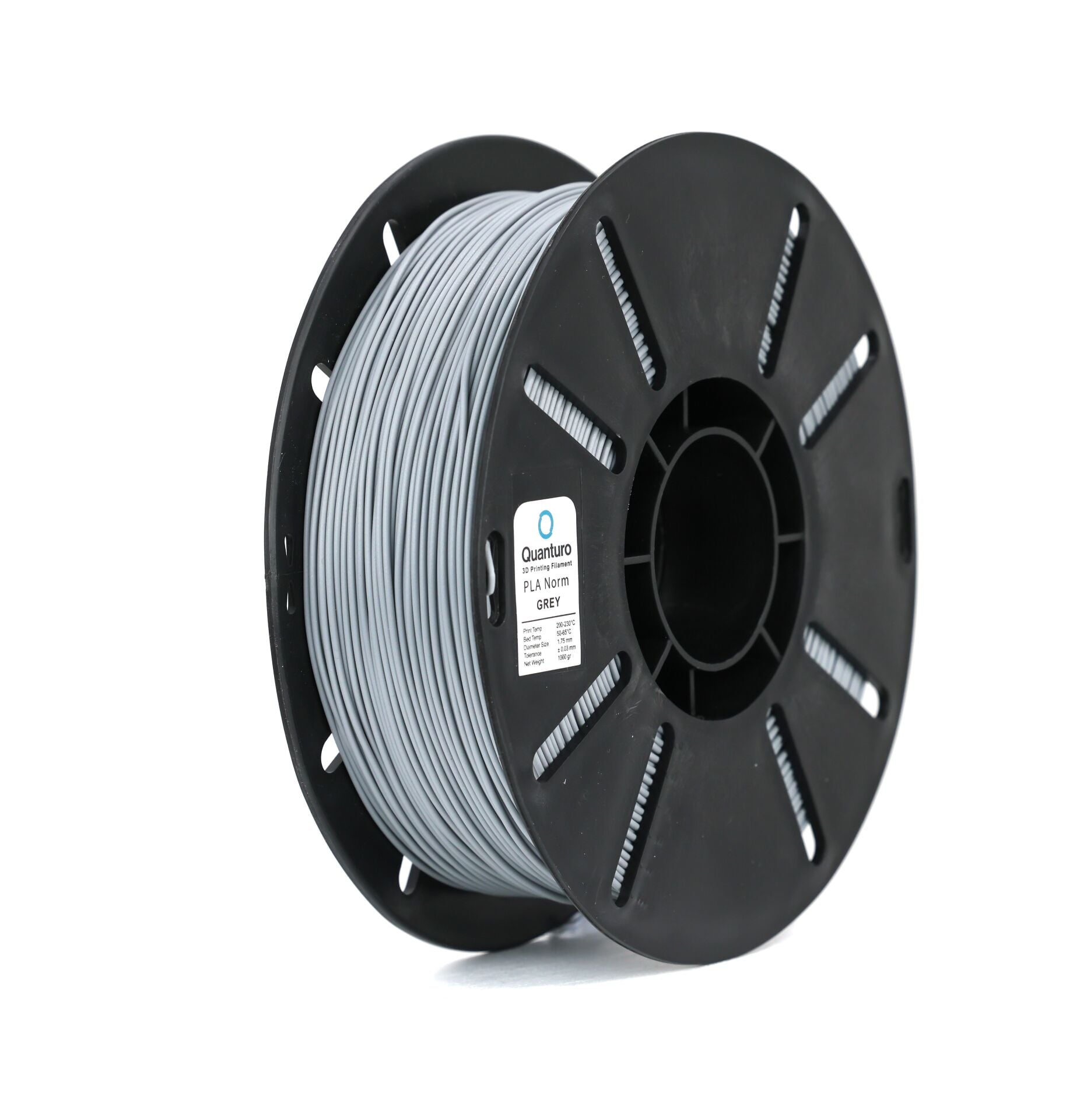 QUANTURO PLA Norm Gri (Grey) 1,75mm 1kg - bisiparisver