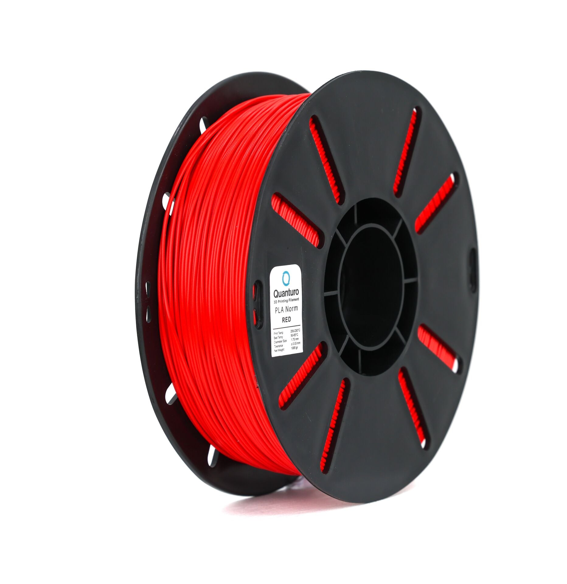 QUANTURO PLA Norm Kırmızı (Red) 1,75mm 1kg - bisiparisver